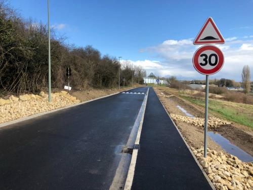 AMÉNAGEMENT DE LA RUE MARCHANDIN À TRIECHÂTEAU (60)